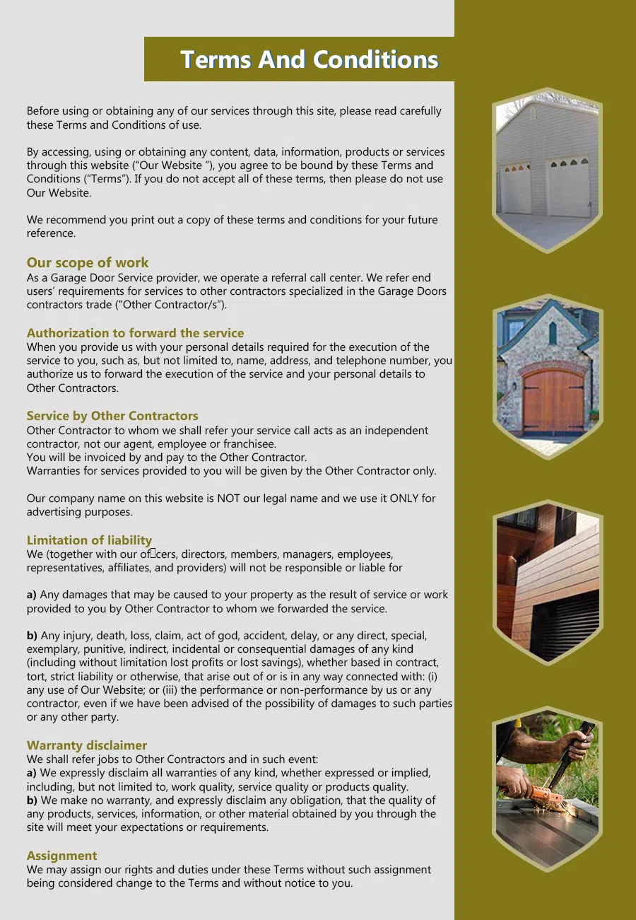 HighTech Garage Door Service Del Valle, TX 512-677-6112